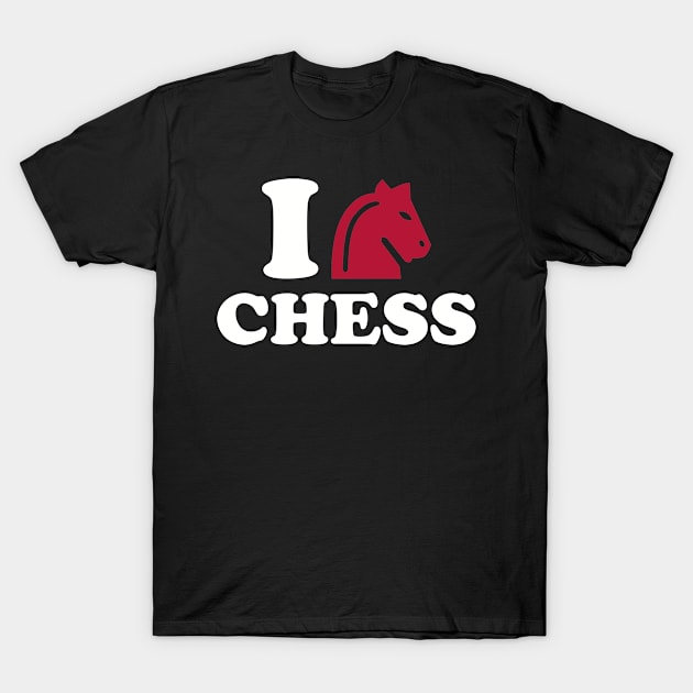 I love chess T-Shirt by Designzz